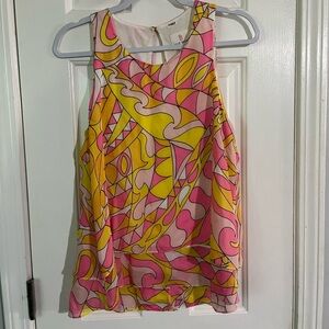 JB by Julie Brown 100% silk blouse size medium